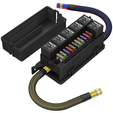 fuse box relay junction|12v fuse and relay block.